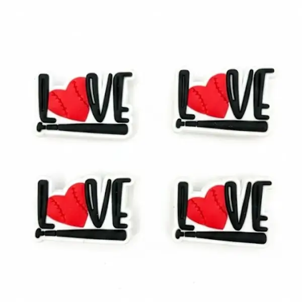 Stickers – Pack de 4 pour fille – Pour la Tablette Kidy Clips Tab – 4 loves