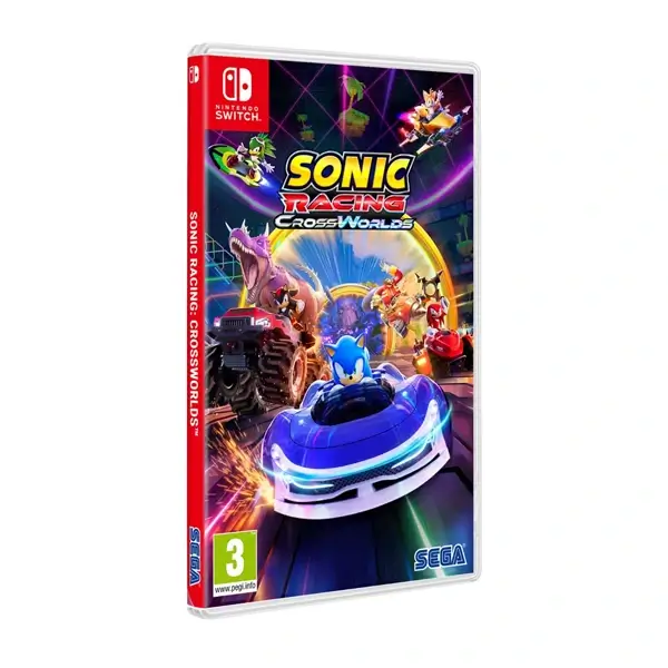 CD – Sonic Racing Cross Worlds – Jeu Nintendo Switch