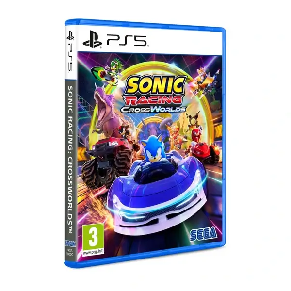 CD – Sonic Racing Cross Worlds – Jeu PS5