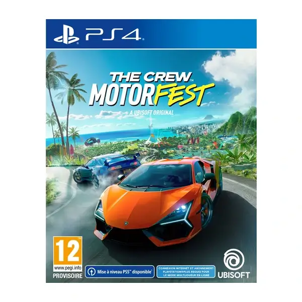 CD – The Crew Motorfest – Jeu PS4