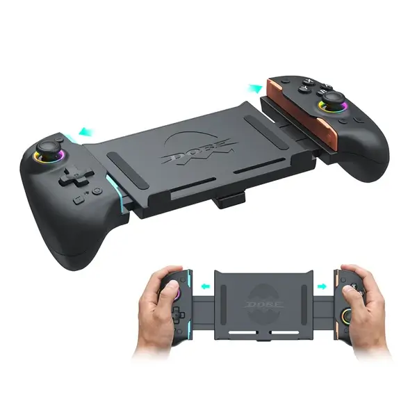 Manette de jeu extensible pour Nintendo Switch, Switch 2 et téléphone Dobe EggShell Controller – TNS-5117