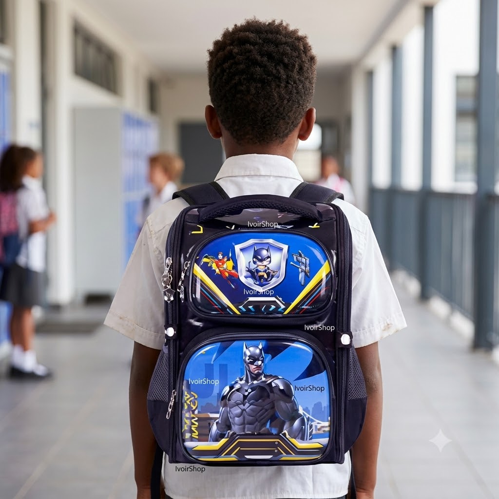 Cartable/Sac à dos pour enfant CP1-CE2 - Batman