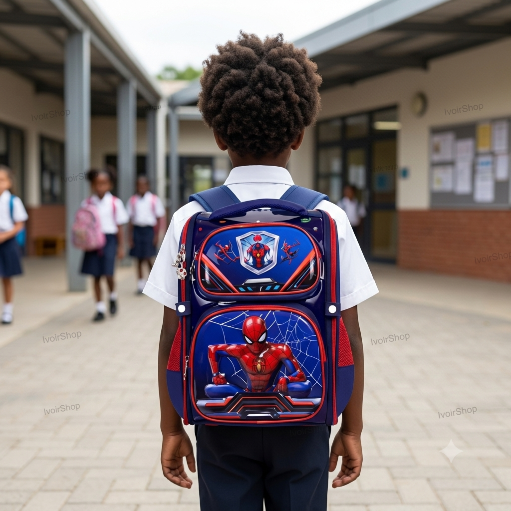 Cartable/Sac à dos pour enfant CP1-CE2 - Spiderman