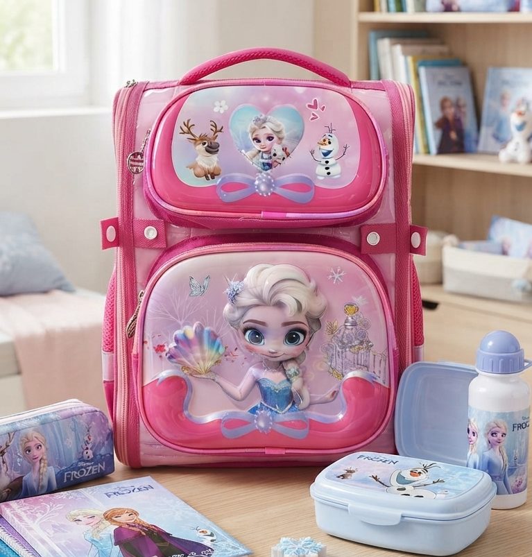 Cartable/Sac à dos pour enfant CP1-CE2 - Stella Paw ptrol Rose