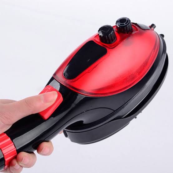 Défroisseur à main pour vêtements - Vapeur- Rouge/Noir-5