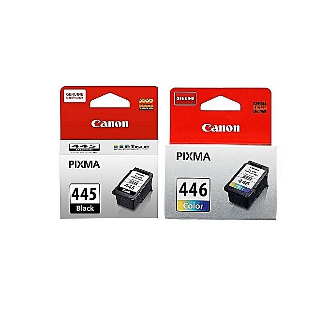 Encre Canon Pixma 445 Noir + 446 Couleur