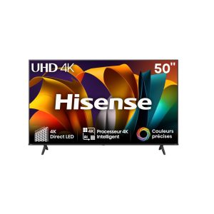 Hisense TV LED 50'' 50A6N VIDAA SMART TV - 4K UHD - Mycanal - Commande Vocale - Garantie 12 MOIS