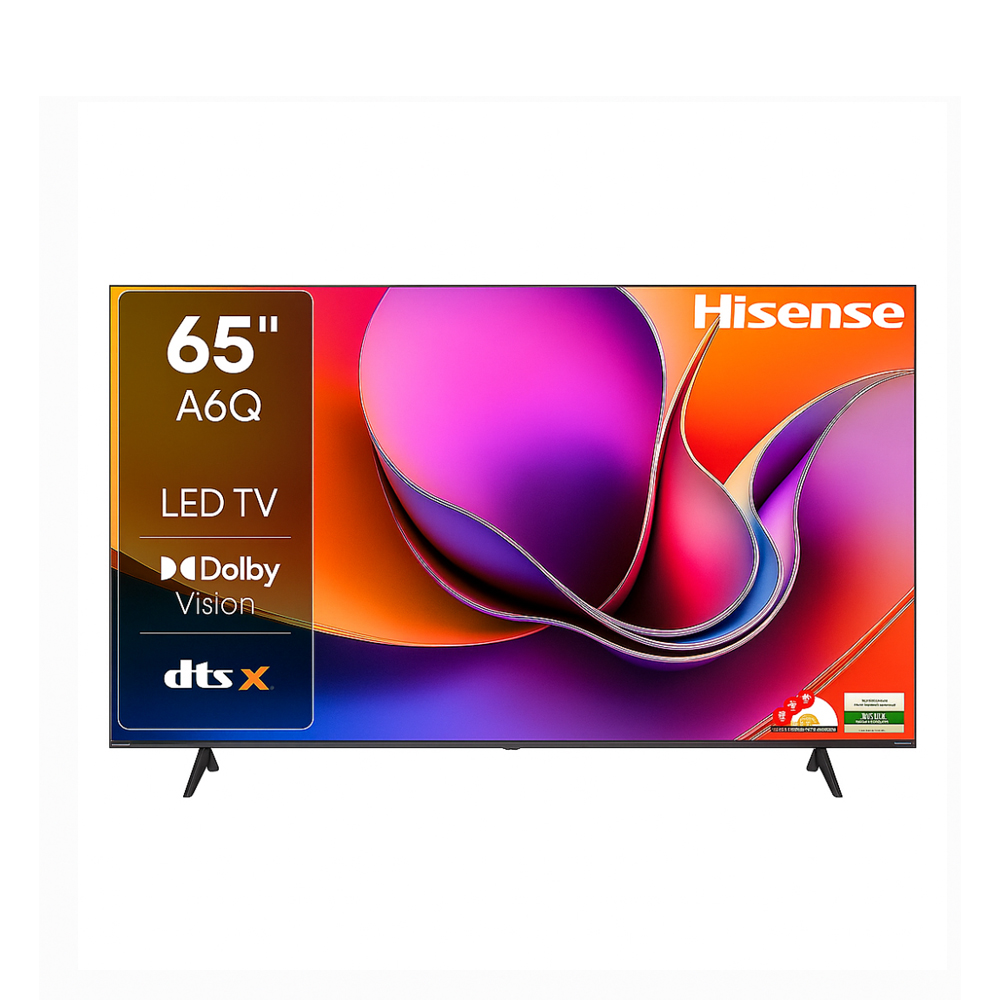 Hisense 65 Pouces - 65A6Q ( Modèle 2025) - 4K - Ultra HD - Smart TV - Garantie 12 Mois