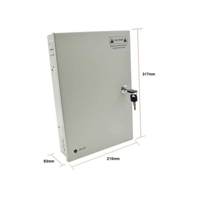 Boitier D’alimentation Pour Caméras CCTV 18 Channels -DC-12V-20A-Professionnel!