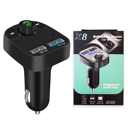 Lecteur MP3 multifonction Bluetooth X8 pour voiture-1