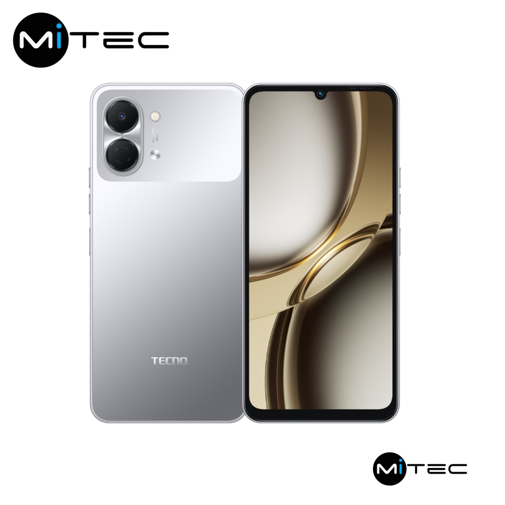 Tecno Pop 20 Neuf 8 GB - 64 GB - Android 15 - Charge Rapide 15W - 5000Mah - 13Mpx - Pop20