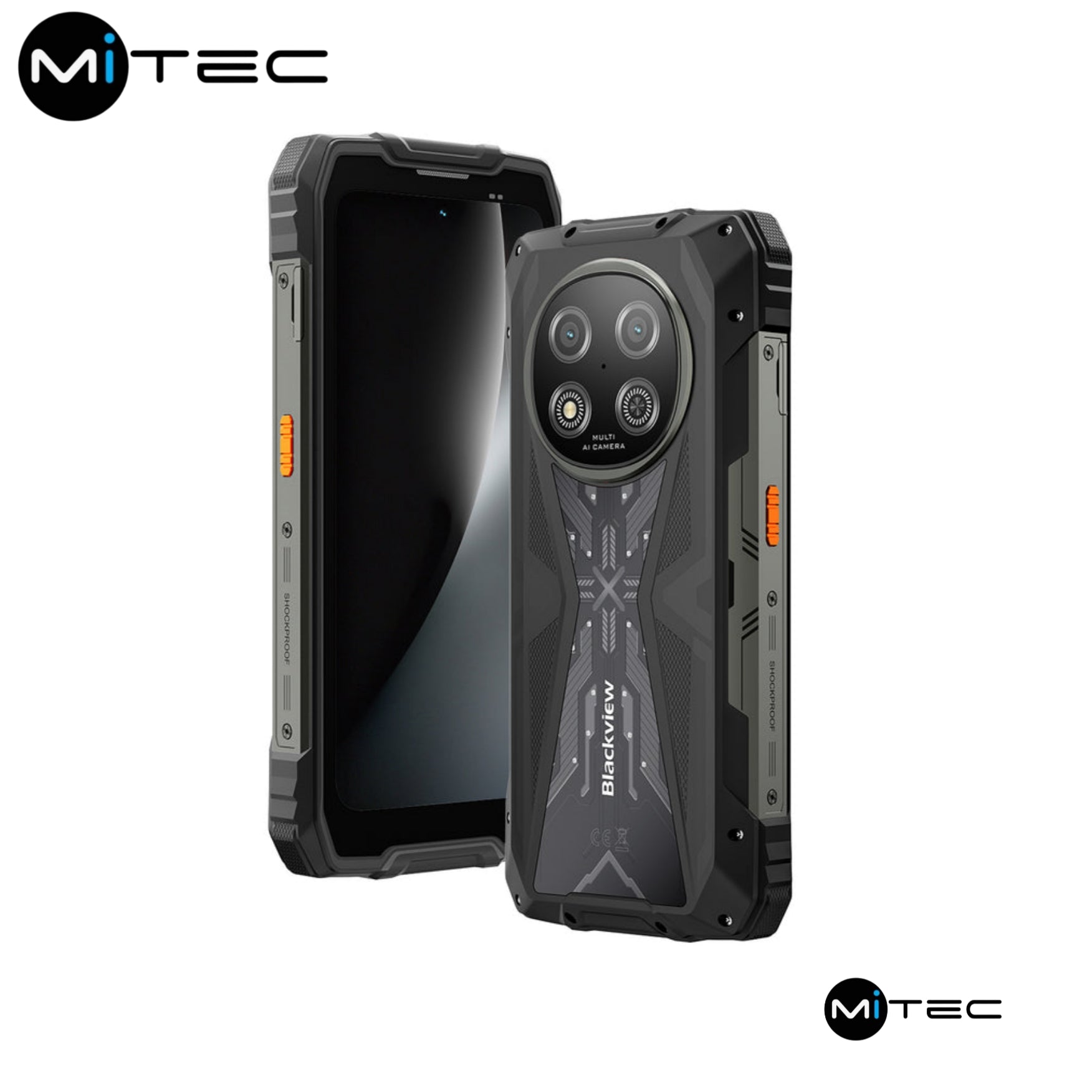 Blackview robuste Rock 2  Neuf -  32 GB  -  256 GB Rom - 6,67 Pouces - 15 000mAh - 5G - Rock2
