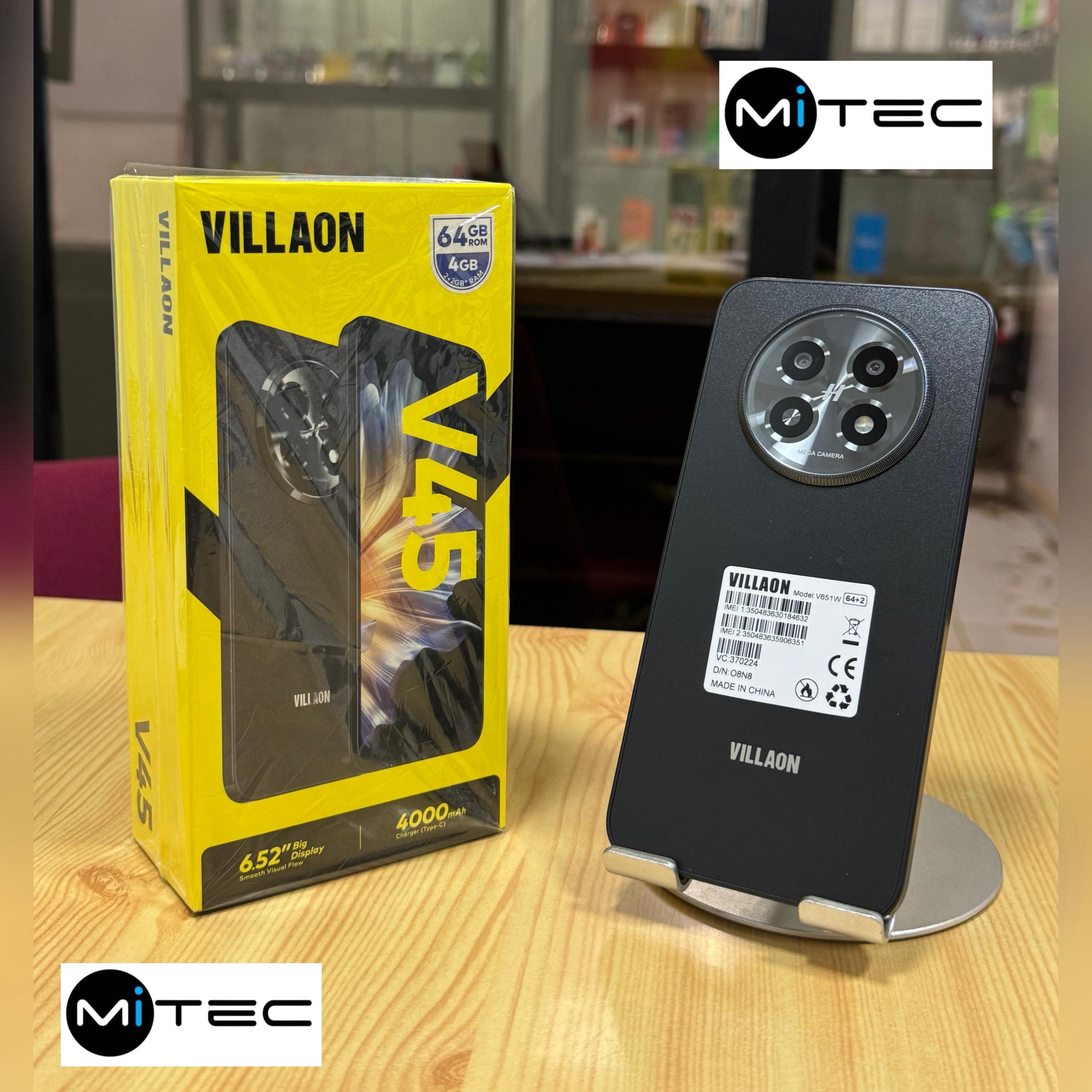 Villaon V45 Neuf - 4 GB - 32 GB - 4000 mAh - 6'52 Pouces - Dual Sim