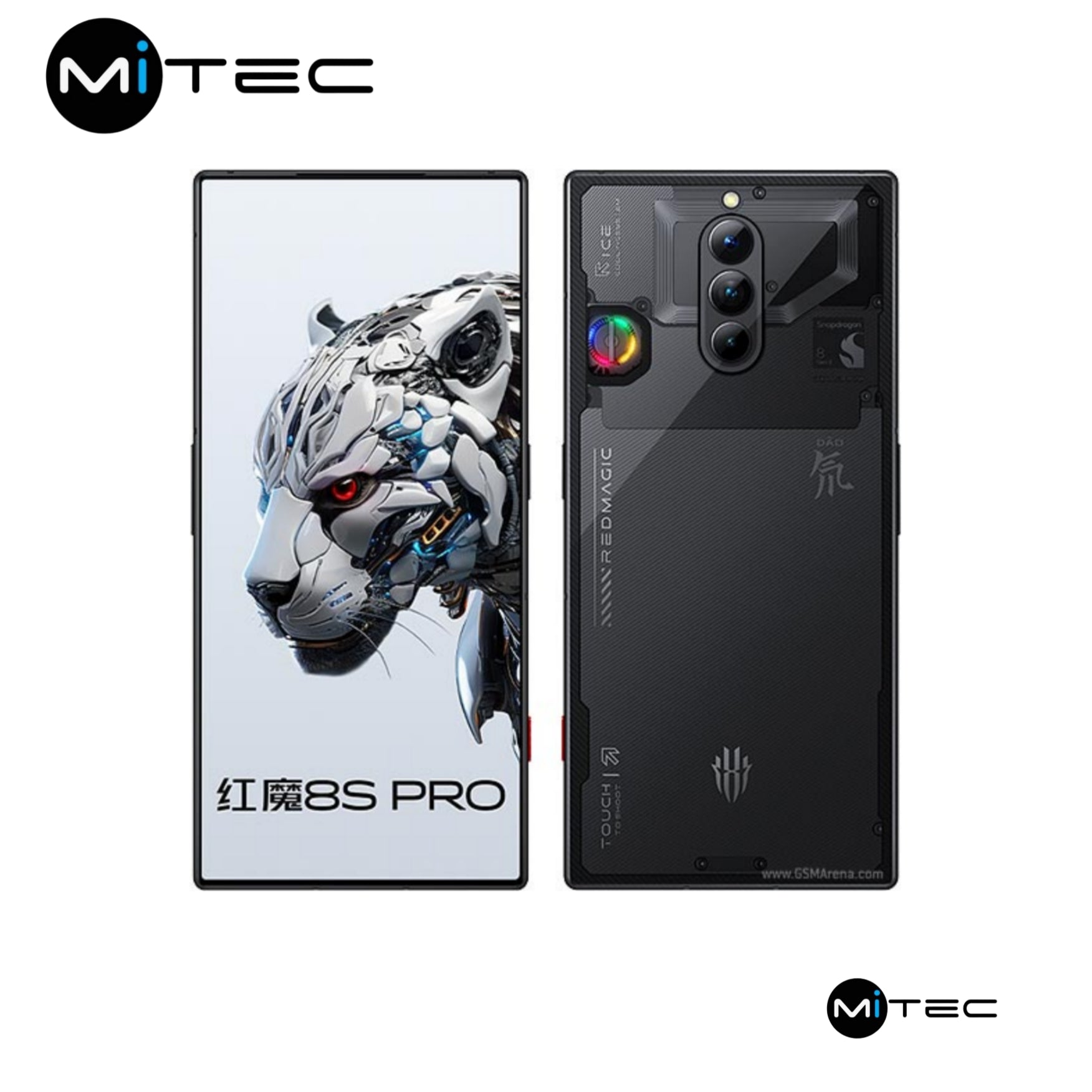 ZTE Redmagic 8S Pro Neuf 5G - 16 GB - 512 GB - 6000 mAh - 50 Mpx