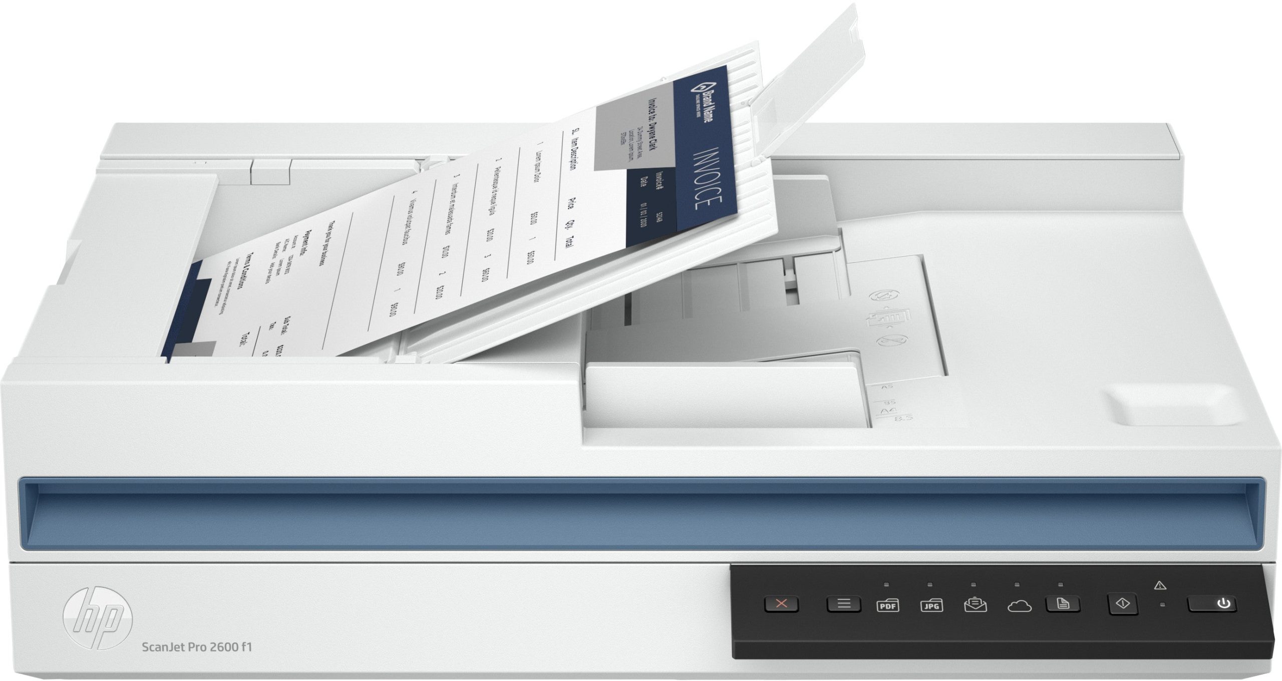 Hp Scanner Professionnel HP ScanJet 2600 F1 - (20G05A) - 25 Pages Par Minutes