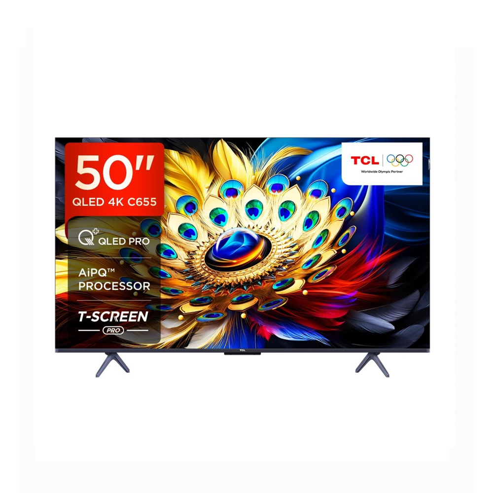 TCL 50 POUCES - QLED GOOGLE TV - DOLBY VISION ATMOS - C655 - Garantie 12 mois