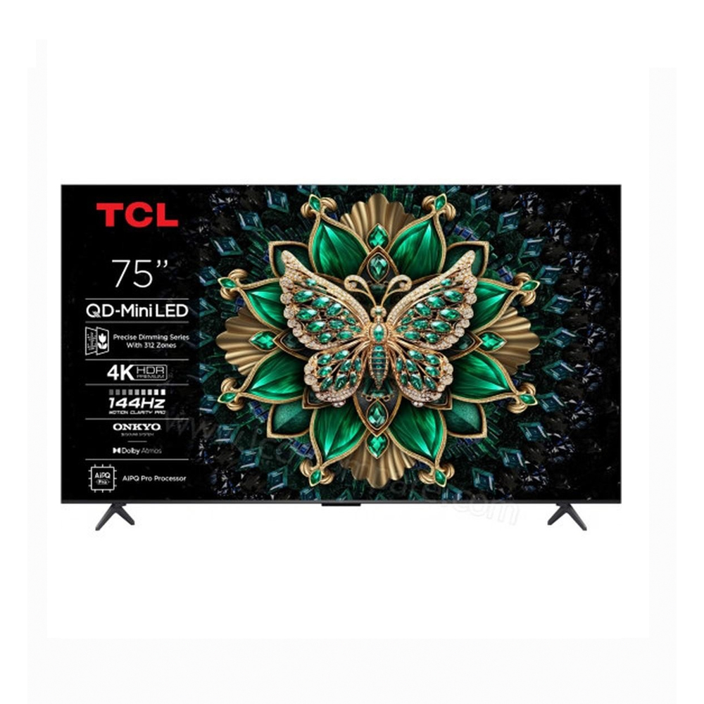 TCL 75 POUCES C6K SERIES (2025) - QLED - QD MINI LED- GOOGLE TV - Garantie 12 mois
