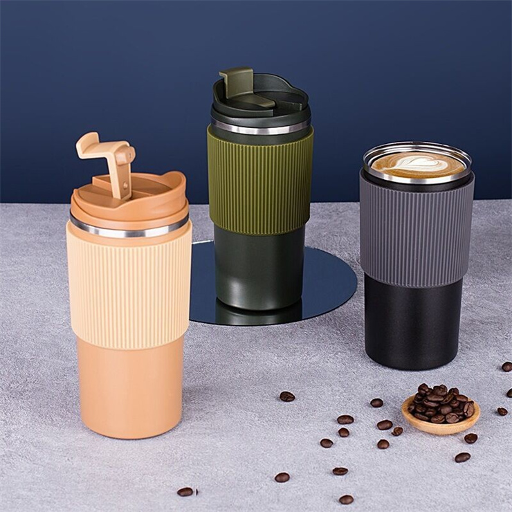 3 Gobelets Thermos - Tasse à Café - Mug Isotherme - 500ml