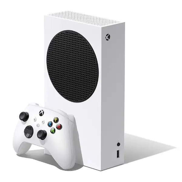 Console Xbox Séries S – Microsoft – 512Go – 1 manette sans fil qui fonctionne à pile AAA – Blanc