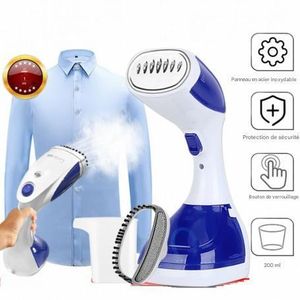Fer À Vapeur, Défroisseur D’habits, 1500W, 200 Ml, Avec Fonction D'arrêt Automatique, Fer À repasser - Bleu