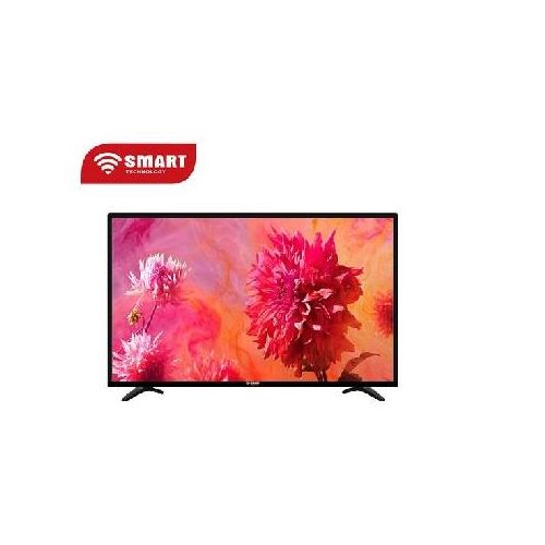 SMART TECHNOLOGY TV LED HD - 24" ATV Avec Support Mural Offert (STT-5124AA)-SLIM TV/ 1HDMI/ 1USB/ AV / Analogique -Noir - 12 Mois De Garantie