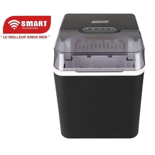 SMART TECHNOLOGY Pondeuse à Glace 12Kg / 24H (STIM-8888H) -120W - 1,4L- Gris- Garantie 3 Mois