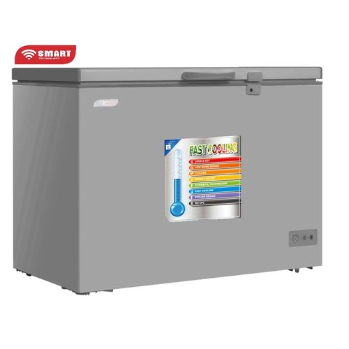 SMART TECHNOLOGY Congélateur Horizontal STCC-310H - 250 L - Gris - 12 Mois Garantie