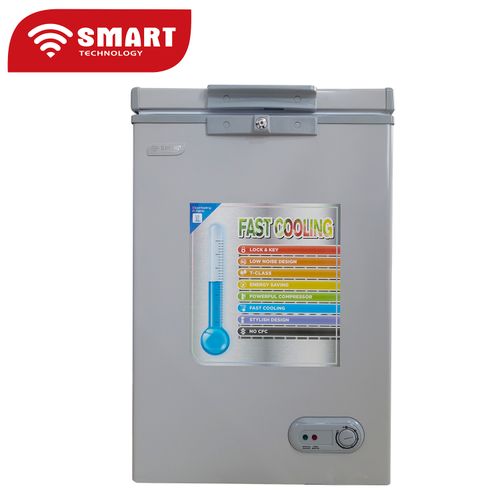 SMART TECHNOLOGY Congélateur Horizontal STCC-102 - 80 L - Gris - 12 Mois De Garantie