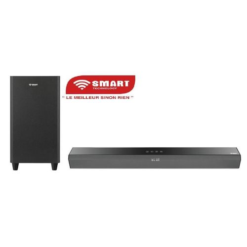 SMART TECHNOLOGY Barre De Son - STHA-1170E- 1000W - Tactile- Caisson de Basses Sans Fil - Télécommande – Noir- Garantie 3 Mois
