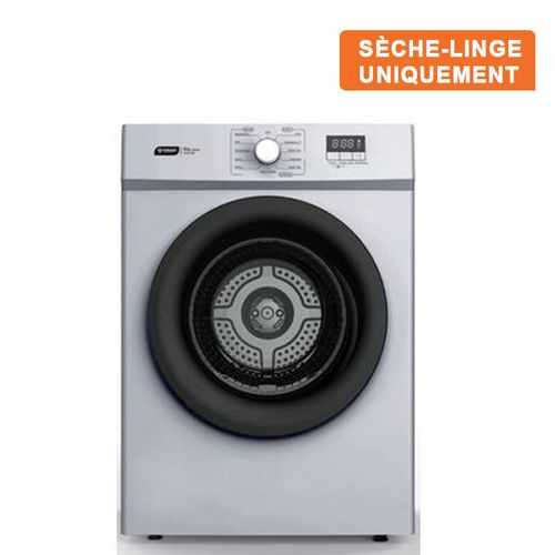 SMART TECHNOLOGY Sèche-Linge 8KG (Ceci n'est pas une machine à laver) - (STSL-8W) Automatique -Gris- Garantie 6 Mois.