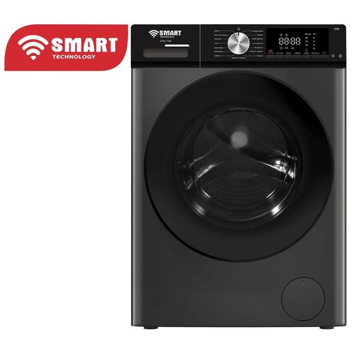 SMART TECHNOLOGY Machine A Laver 7KG Automatique/ Inverter (STML-7SM)-2000W- Gris - Garantie 6 Mois