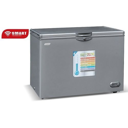 SMART TECHNOLOGY Congélateur Horizontal COOL PACK (STCC-320) - 280L- Gris / Avec Grille à l’Arrière / Garantie 12 Mois.