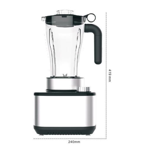 SMART TECHNOLOGY Blender Multifonctions 5 en 1 Smart – STPE-8036P – Bol Incassable & Résistant à l'eau – 600W – 2L – Moteur en Cuivre Pur – Gris (Garantie 3 Mois)