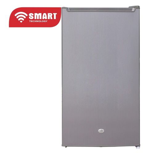 SMART TECHNOLOGY Réfrigérateur 1 Porte Smart STR-90K - 85L Gris avec Verrouillage à Clé - Compact, Silencieux & Économe - Garantie 12 Mois