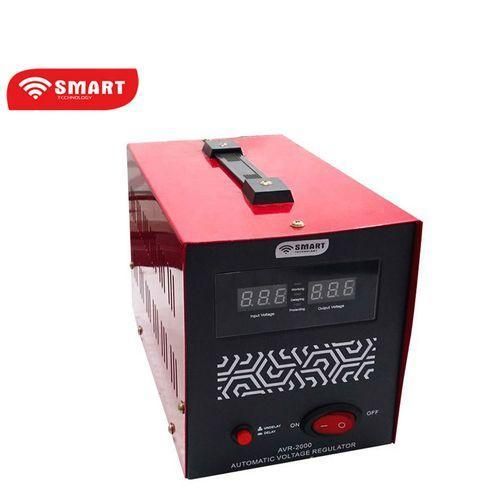 SMART TECHNOLOGY Stabilisateur Smart AVR-2000VA - Rouge - Garantie 7 Mois