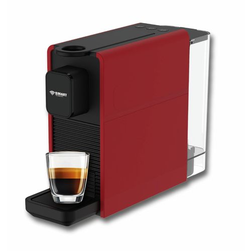 SMART TECHNOLOGY Machine à Café à Capsules (STPE-2543W) - 0,75L - 1400W - Rouge - Garantie 3 Mois