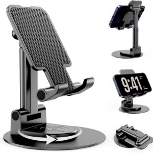 Support de Téléphone / Tablette Ajustable pour Bureau et Pliable