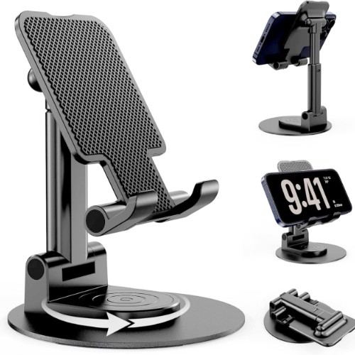 Support de Téléphone / Tablette Ajustable pour Bureau et Pliable