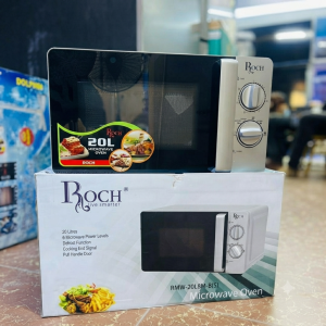 Roch Micro-ondes 20 litres - 700 W - 5 niveaux de puissance - Gris
