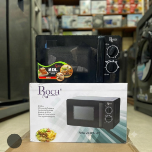 Roch Micro-ondes 20 litres - 700 W - 5 niveaux de puissance - Noir