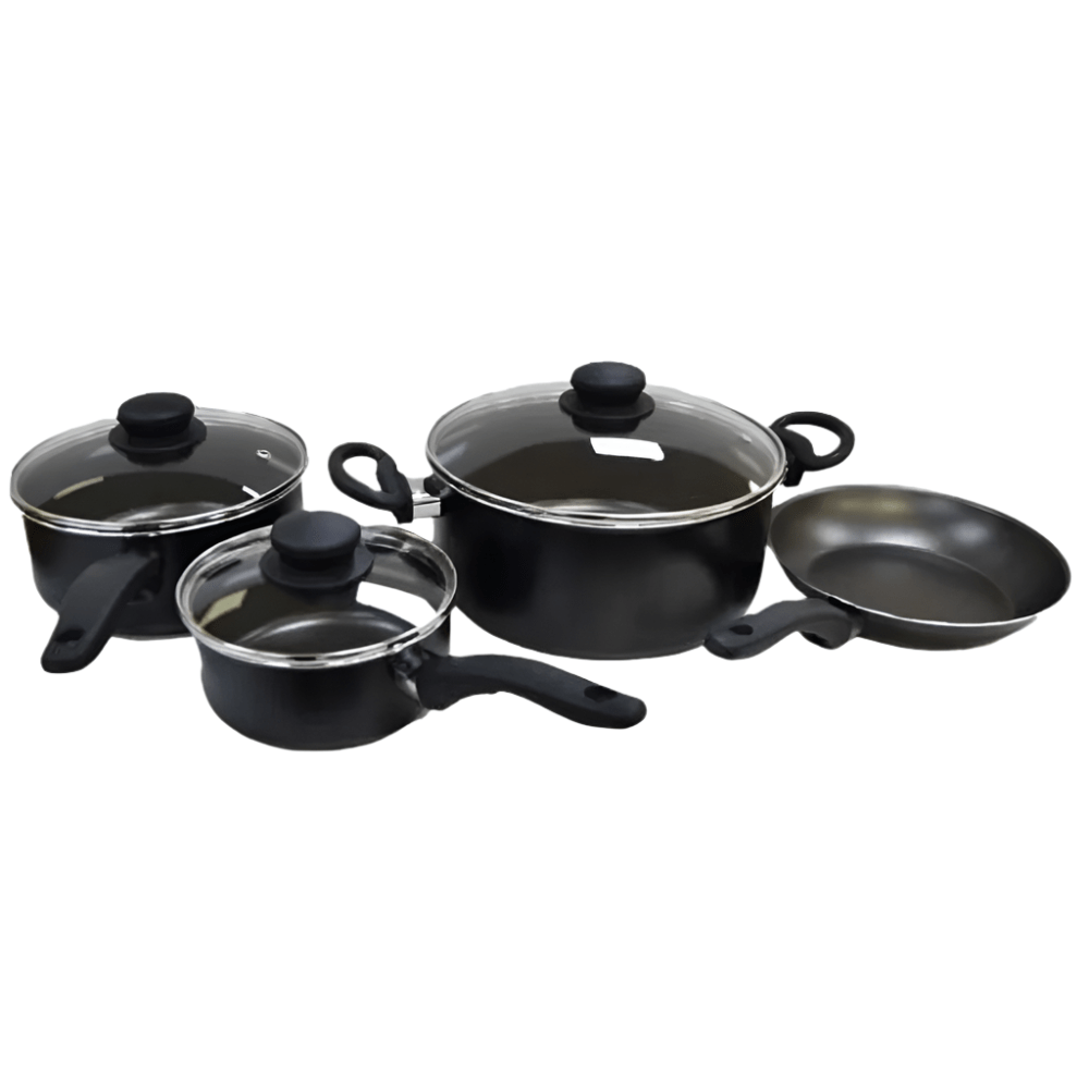 Batterie de cuisine antiadhésive Decakila 4 pièces - KMEP004B