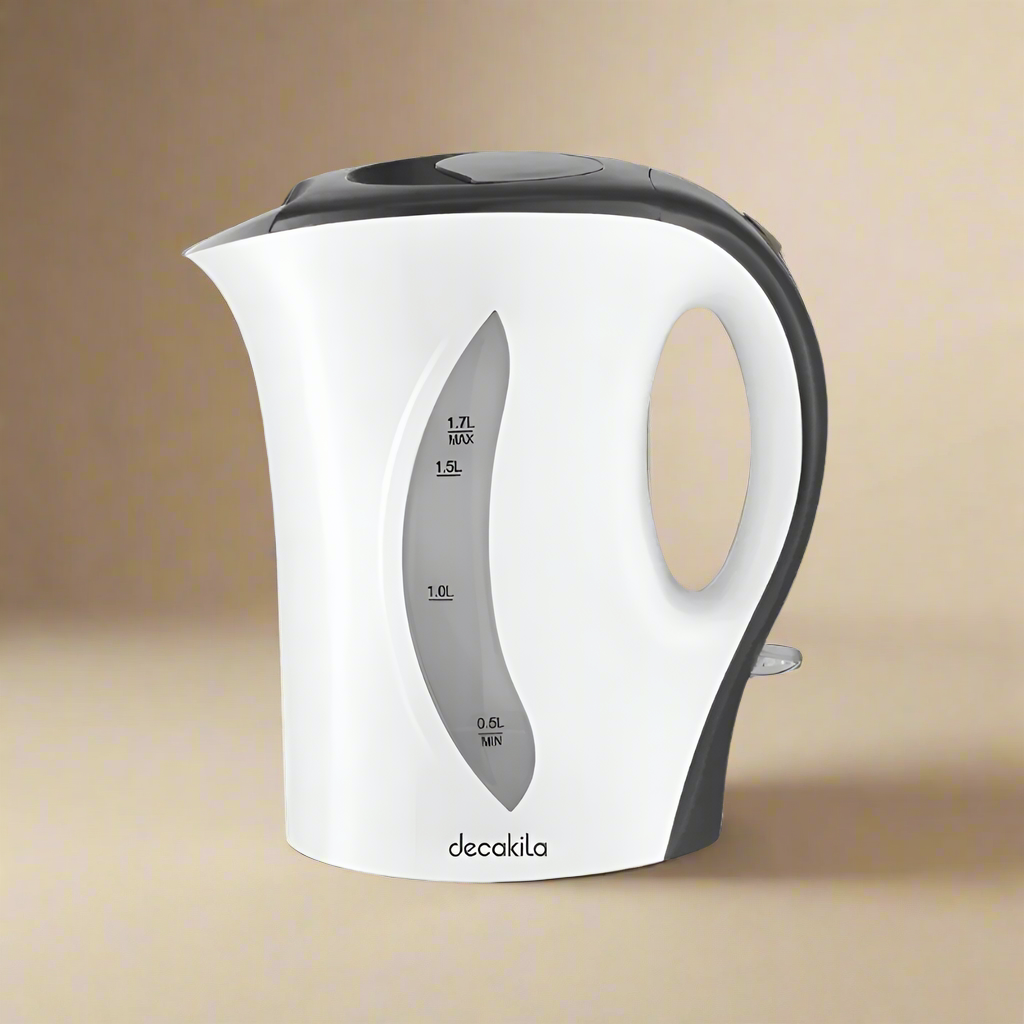 Bouilloire électrique en plastique Decakila 1,7 L 2200 W - KEKT027W-1
