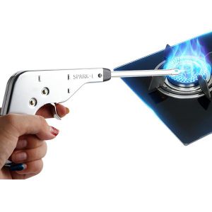 campus Cuisinière De Table 4 Feux Avec Couvercle Strié En Inox - Poêle + briquet-3