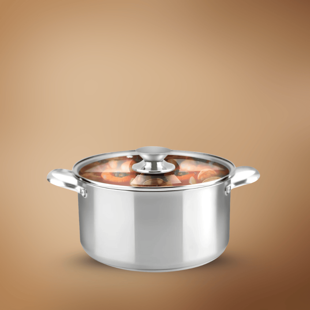 Cocotte en acier inoxydable Decakila 20x11 cm - KMEP042M-1