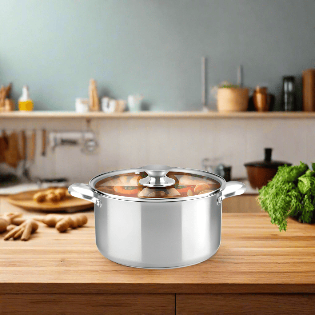 Cocotte en acier inoxydable Decakila 20x11 cm - KMEP042M-2