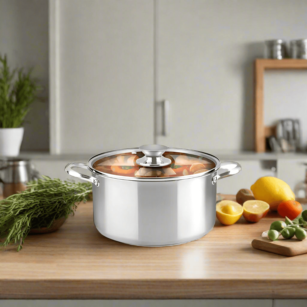 Cocotte en acier inoxydable Decakila 5,9 L - KMEP043M-3