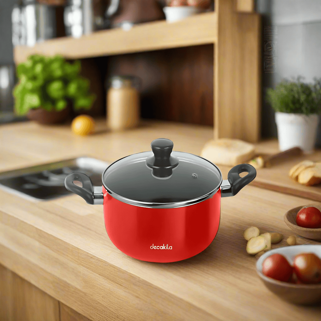 Cocotte en aluminium antiadhésive Decakila 24x11 cm - KMEP009B-3