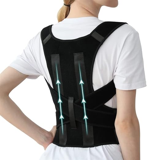Correcteur de posture pour le dos et les épaules, soutien des clavicules et de la colonne vertébrale, remodelage du corps, maison, bureau, sport, haut du dos, minerve.