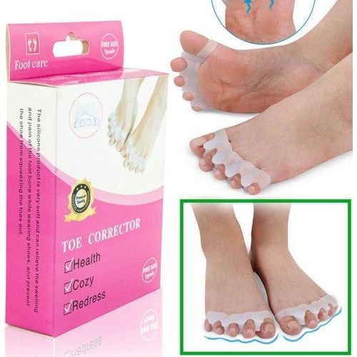 correcteur d'orteils en silicone