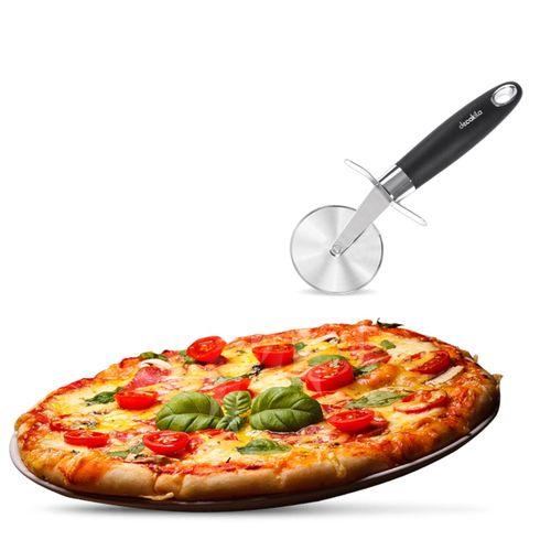 Coupe-pizza Decakila en acier inoxydable - KMTT068B
